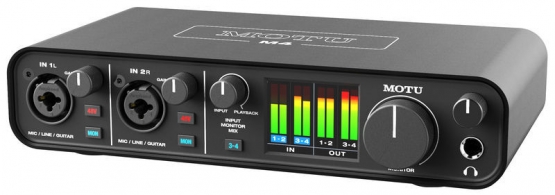 Motu M4 USB C Soundkarte - Interface