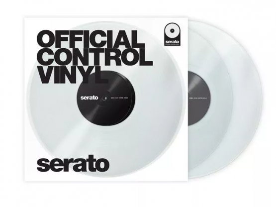 Serato Control Vinyl  CLEAR 10 (Paar) - Verfügbar