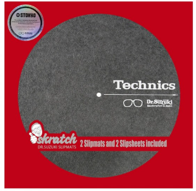 Technics Dr. Suzuki 12 Skratch - Slipmats (Paar) - Verfügbar