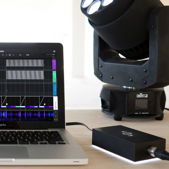 Soundswitch, DMX - USB Interface mit SoundSwitch Software