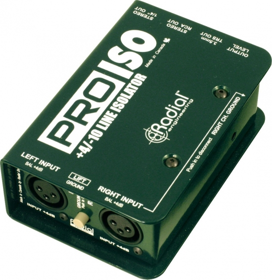 Radial Pro ISO Stereo Signalwandler