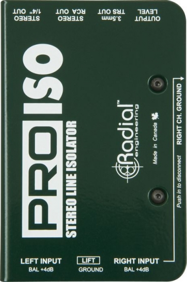 Radial Pro ISO Stereo Signalwandler