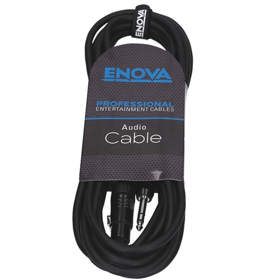 ENOVA XLR F auf Klinken 3 pin Kabel Analog & Digital  1 m