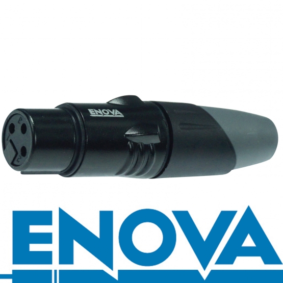 ENOVA XLR F auf Klinken 2 pin Kabel Analog & Digital  0.5 m