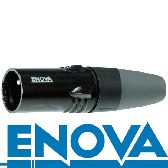 ENOVA XLR M auf Klinken 3 pin Kabel Analog & Digital  1 m