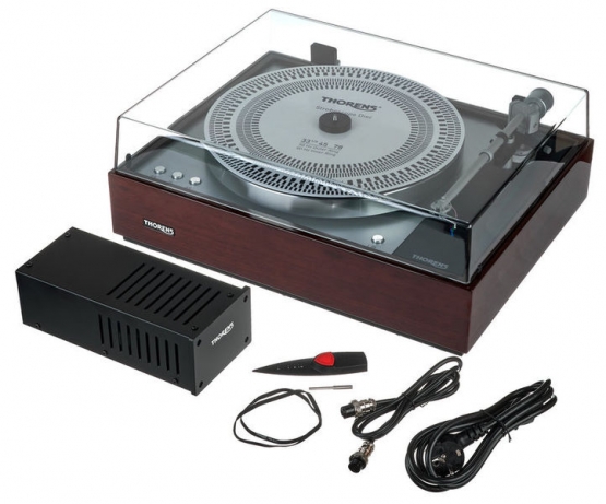 Thorens TD 1601 - nussbaum Klavierlack