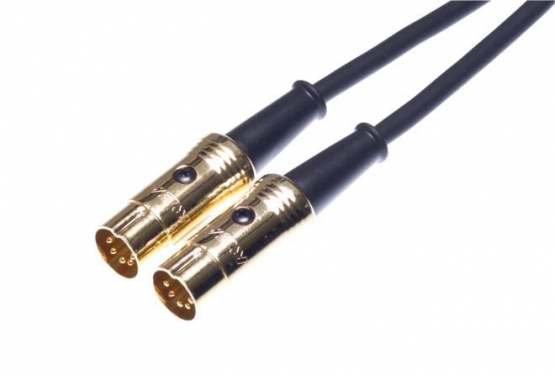 Contrik NRA-075-0690 MIDI5/09 Midi Kabel 0.9m