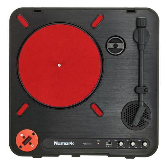Numark PT01 Scratch - Portabler Plattenspieler