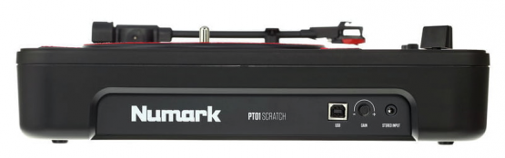 Numark PT01 Scratch - Portabler Plattenspieler