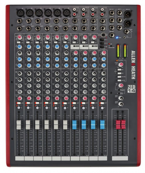 Allen&Heath ZED14 - 14-Kanal Mischpult