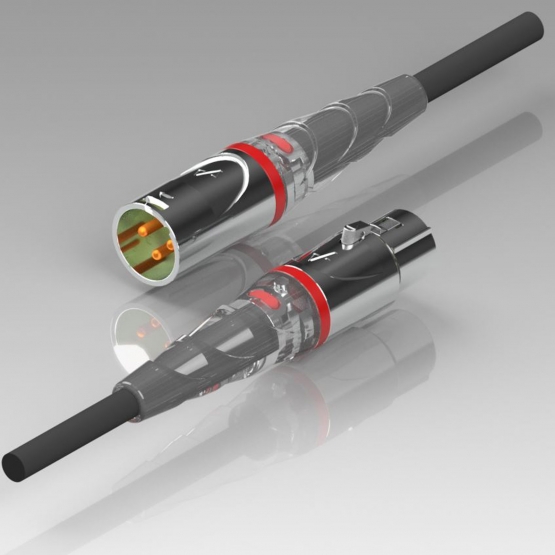 ENOVA Next, 1 m Mikrofonkabel XLR female auf XLR male 3 pin - True Mold Technology