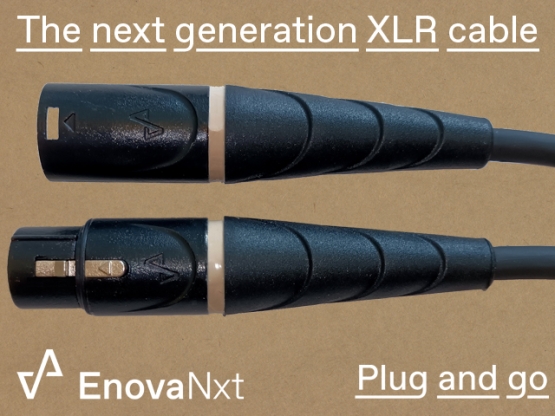 1 m Mikrofonkabel XLR female auf XLR male 3 pin - True Mold Technology