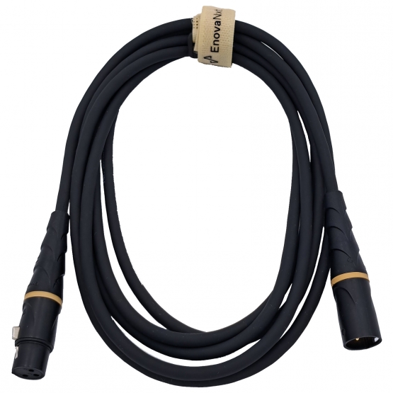 ENOVA Next, 3 m Mikrofonkabel XLR female auf XLR male 3 pin - True Mold Technology