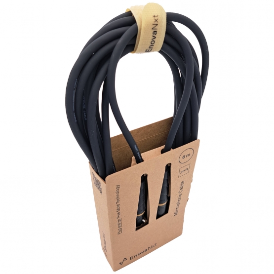 ENOVA Next, 6 m Mikrofonkabel XLR female auf XLR male 3 pin - True Mold Technology