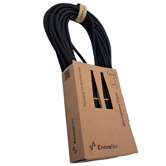 ENOVA NXT, 20 m Mikrofonkabel XLR female auf XLR male 3 pin - True Mold Technology