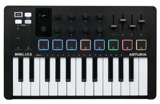 Arturia MiniLab3 Black