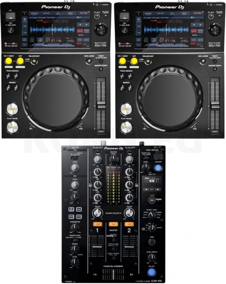 Bundle: Pioneer DJ 2x XDJ-700, DJM-450 - Verfügbar