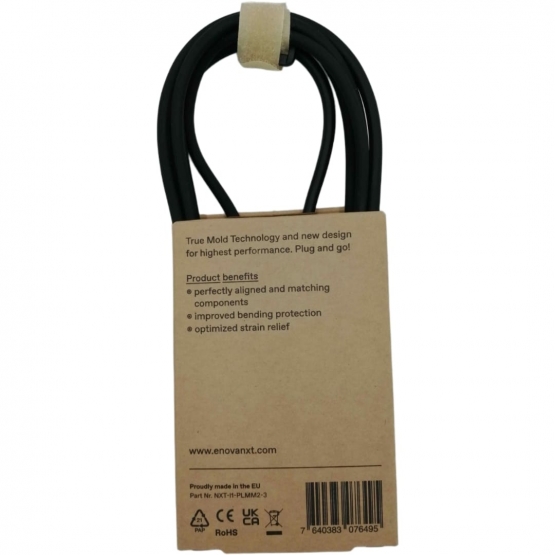 EnovaNxt, 3 m Instrumentenkabel Jack male auf Jack male 2 pin - True Mold Technology