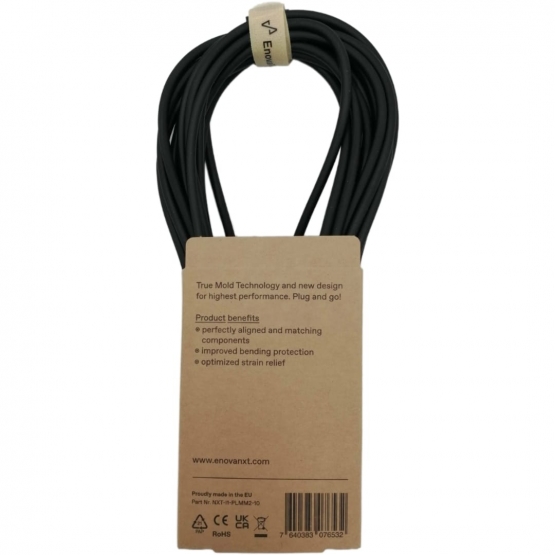 EnovaNxt, 10 m Instrumentenkabel Jack male auf Jack male 2 pin - True Mold Technology