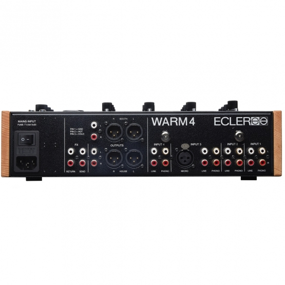 Ecler WARM 4, 4 Kanal Rotary Mixer - Deal verfügbar
