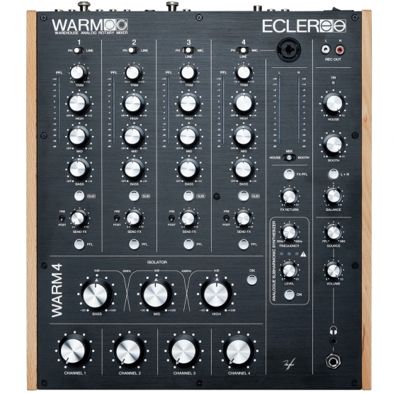 Ecler WARM 4 4 Kanal Rotary Mixer - Verfügbar