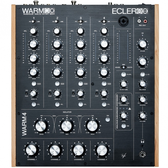 Ecler WARM 4, 4 Kanal Rotary Mixer - Deal verfügbar