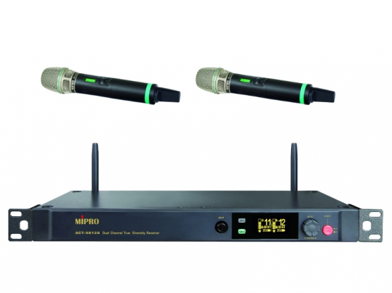 Miete: Mipro 5812a Wireless Mikrofon - 2 Funkstrecken