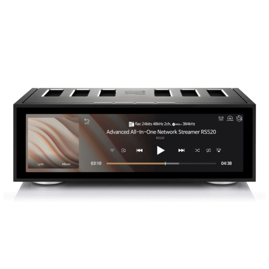 Rose RS520 All-In-One Network Streamer, Schwarz