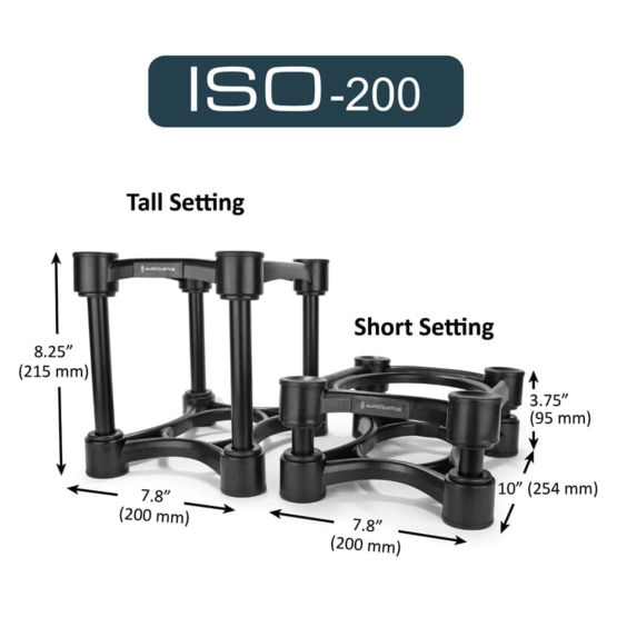 IsoAcoustics ISO-200 - Paar