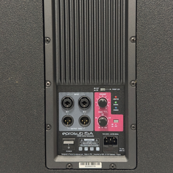 2nd Hand: Elokance ePro Sub 15 A