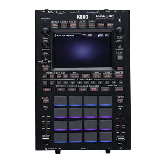 Korg Kaoss Replay