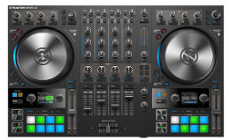 NI Traktor S4MK3 Controller+Case mit Lp Stand, Bundle