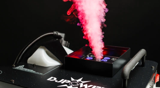 Nebelmaschine mit RGB LED DSK-1500V Dj Power - Verfügbar
