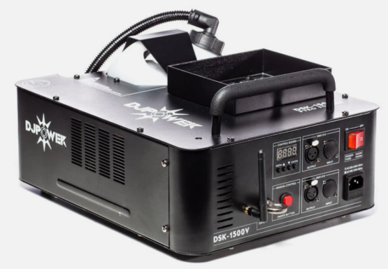 Nebelmaschine mit RGB LED DSK-1500V Dj Power - Verfügbar