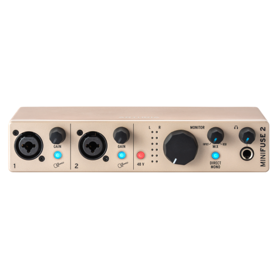 Arturia MiniFuse 2 Champagne