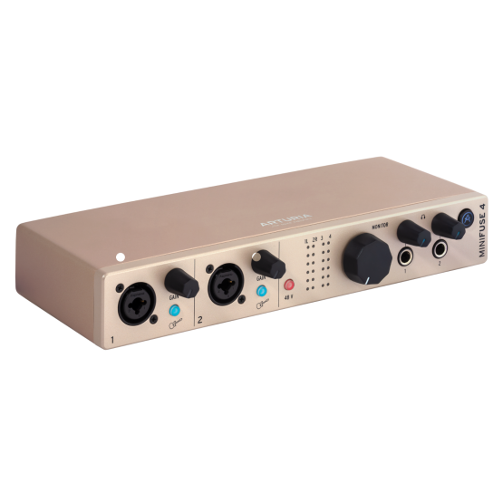 Arturia MiniFuse 4 Champagne