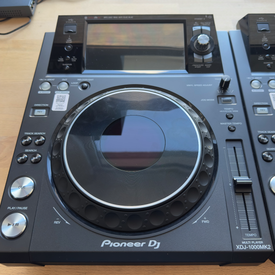 2nd Hand: 2x Pioneer DJ XDJ-1000mkII