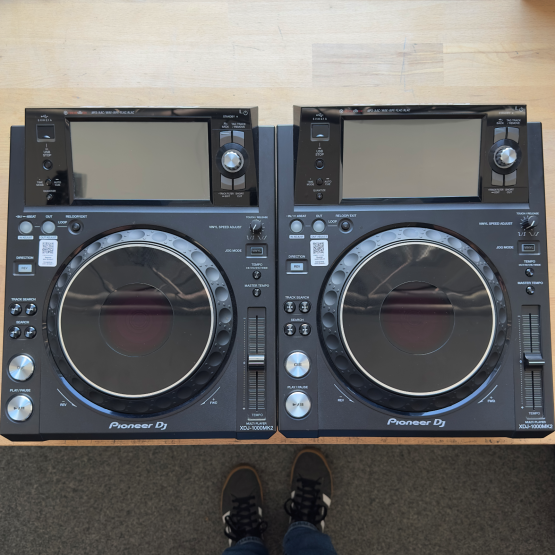 2nd Hand: 2x Pioneer DJ XDJ-1000mkII