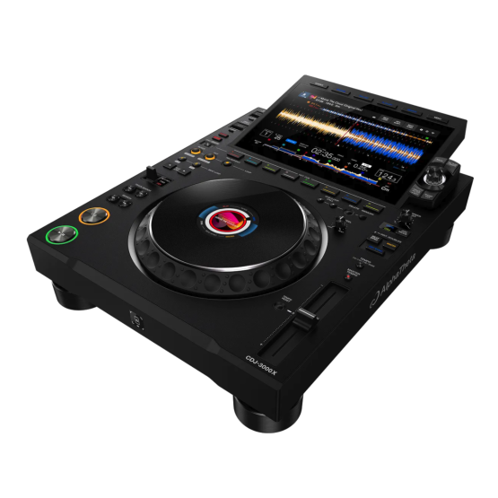 AlphaTheta CDJ 3000X
