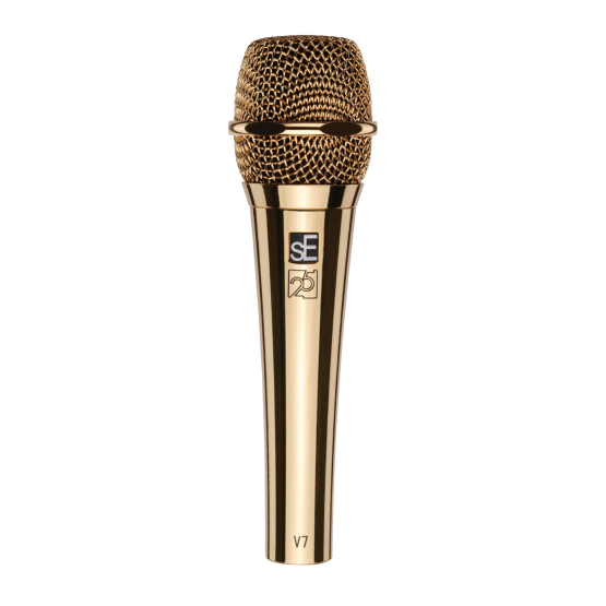 sE Electronics V7 Gold 25th Anniversary Edition