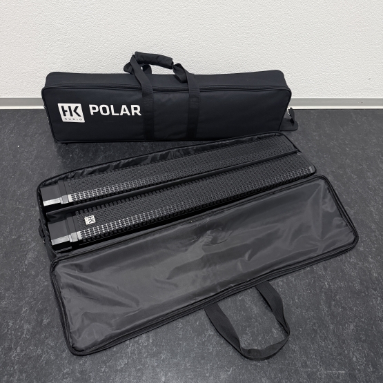 2nd Hand: HK Audio Polar 12 Paar + Transporttaschen + Transport-Rollbrett