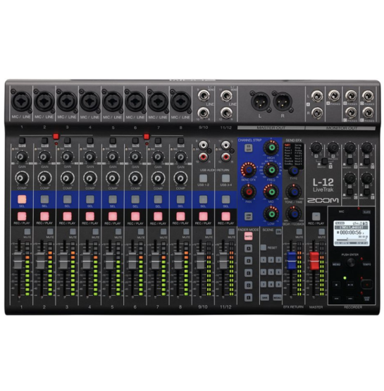 Zoom LiveTrak L-12 Mixer