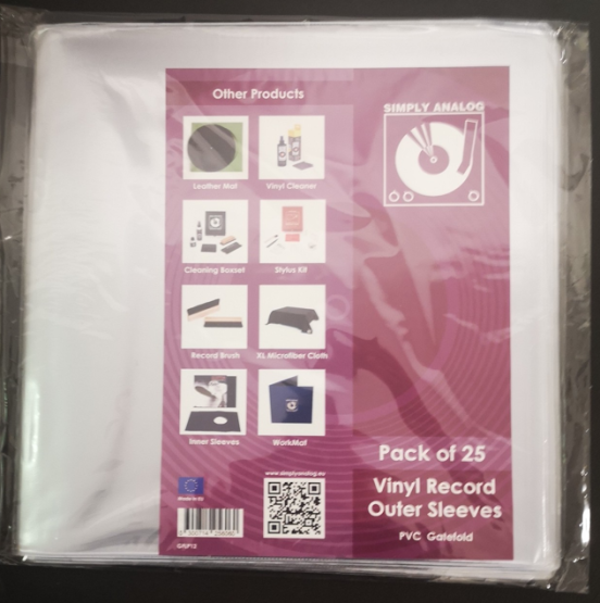 Simply Analog Doppel LP Gatfold outer sleeve, 25 Stück