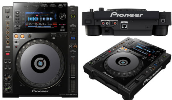2ndHand: 2x Pioneer CDJ900NXS + Decksaver - Bundle