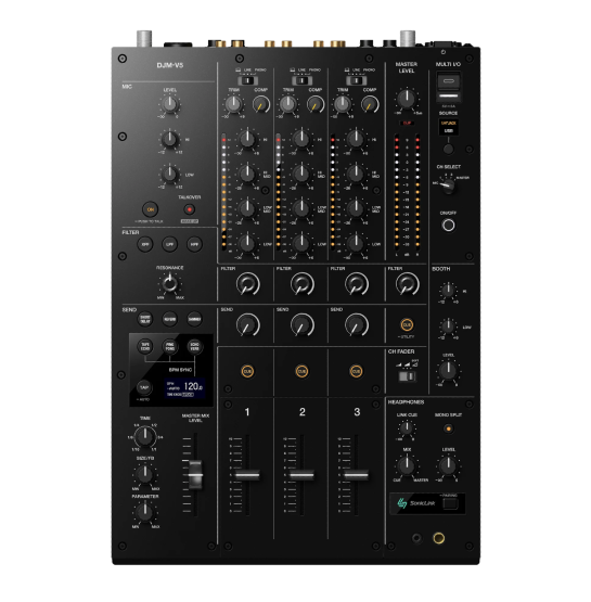 Bundle: AlphaTheta 3x CDJ 3000X + DJM-V5 - Verfügbar