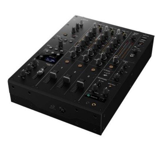AlphaTheta DJM-V5 + DJC-V5 Bag – Profi-DJ-Mixer Set mit Transporttasche