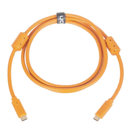 UDG Ultimate Kabel, USB 3.2 C-C, 1.5 m, Orange