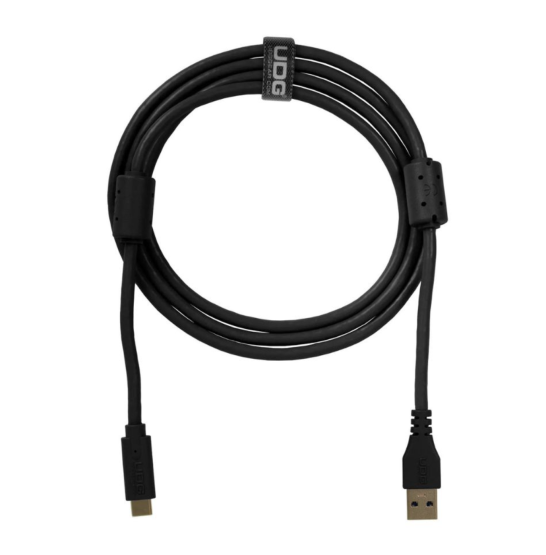 UDG Ultimate Kabel, USB 3.2 C-A, 1.5 m, Schwarz