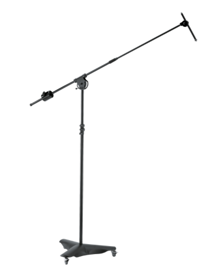 K&M 21430 schwarz - Overhead Mikrofonstativ