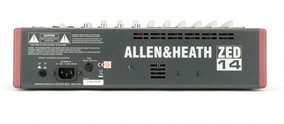 Allen&Heath ZED14 - 14-Kanal Mischpult